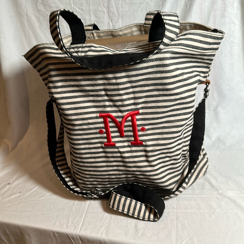 Thirty one Canvas Black Stripe overnight bag
NEW DEMO W/M
